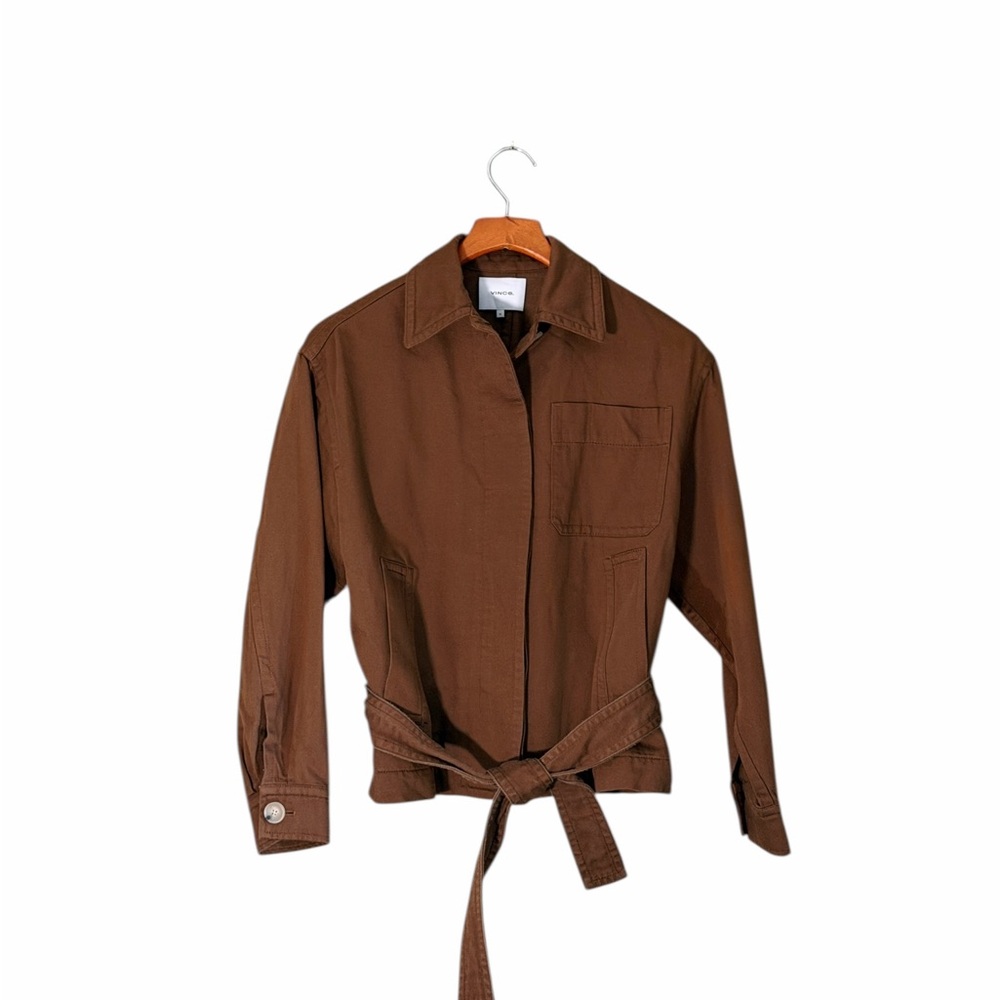 Vince Canvas Brown Jacket